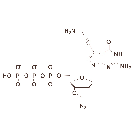 7-Deaza-7-Propargylamino-3′-Azidomethyi-dGTP